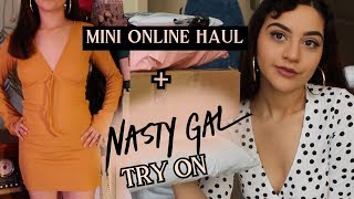 ONLINE HAUL | NASTY GAL TRY ON+LASHES
