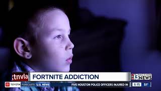 Children suffering from Fortnite addiction