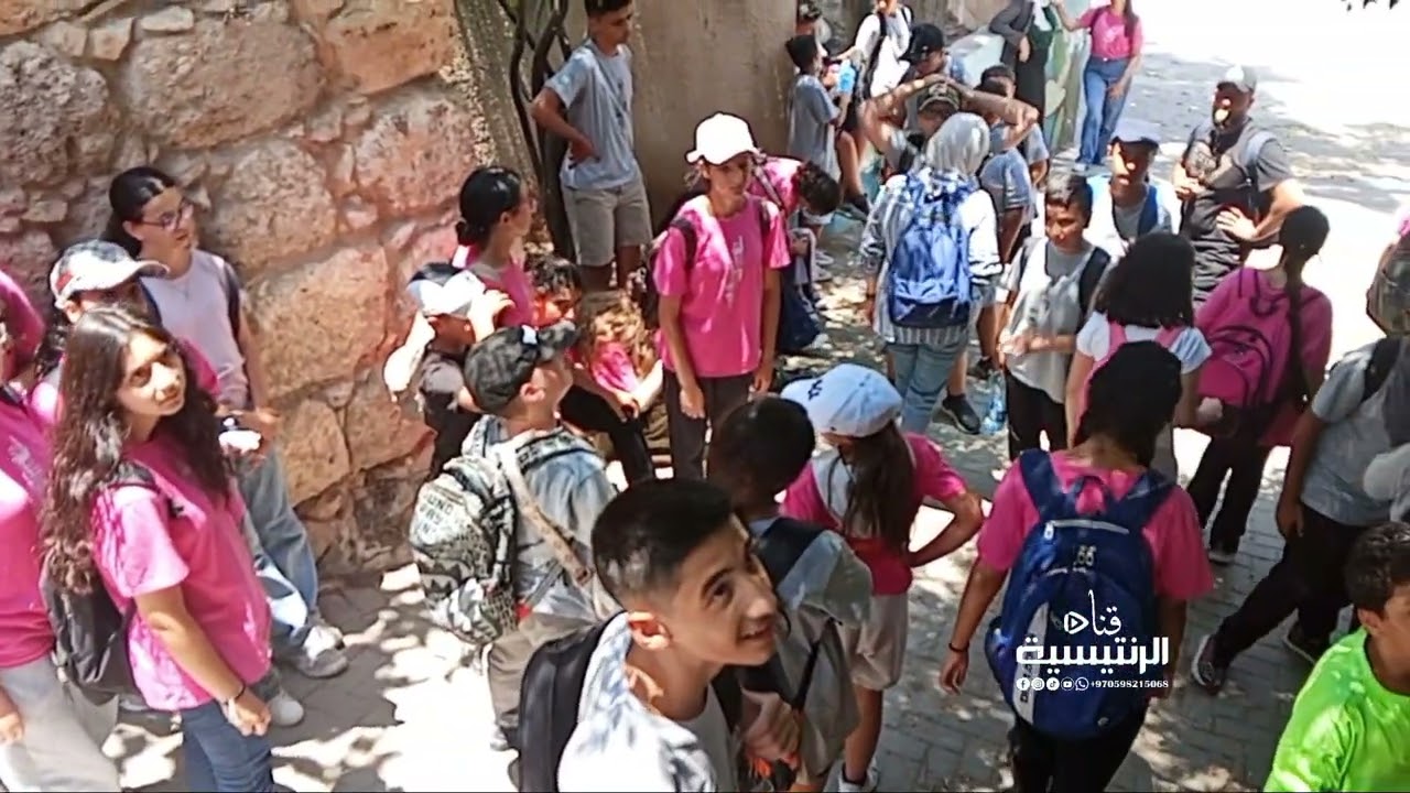 #شاهد | بالتنسيق مع الأخ والصديق أبو غيث إستقبلنا اليوم مخيم صيفي تفانين في #رنتيس