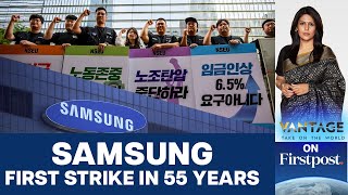 Workers at Samsung Electronics Walk out for the First Time Ever | Vantage with Palki Sharma