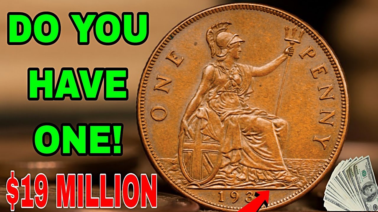 Don’t Miss These Top 10 Rare UK Penny Coins That Could Be Worth Up to $10,000 Each!
