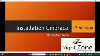 Installation of Umbraco 13