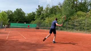 College tennis recruiting video of Destin Spring 2020