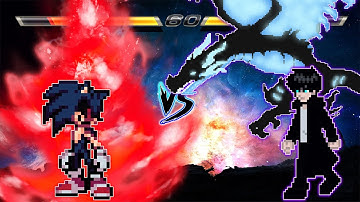 💎(NEW)SONIC.EXE V.3 VS SUNG JIN WOO OP IN JUMP FORCE MUGEN