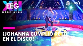 EEG 12 años: Johanna San Miguel cumplió reto en el disco (HOY)