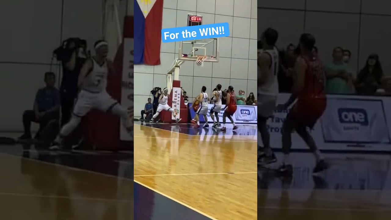 Jerrick Balanza, For the WIN!!! 