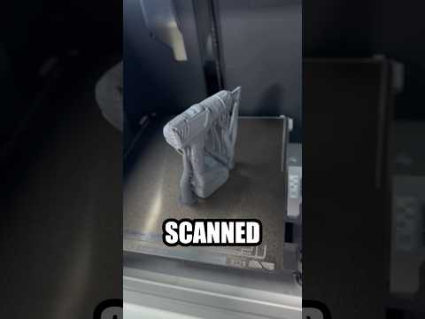 3D Printing an 3D Scan made with an iPhone 😍 #shorts #3dprinting #diy