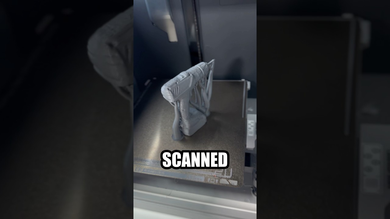 3D Printing an 3D Scan made with an iPhone 😍 #shorts #3dprinting #diy