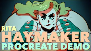 Ep. 268| Rita Haymaker Double Feature w/ Layer Walkthrough! - Procreate Demo