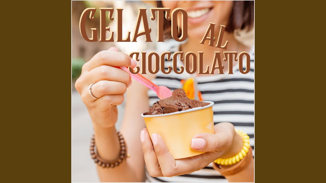 Gelato al cioccolato Пупо. Pupo gelato al cioccolato