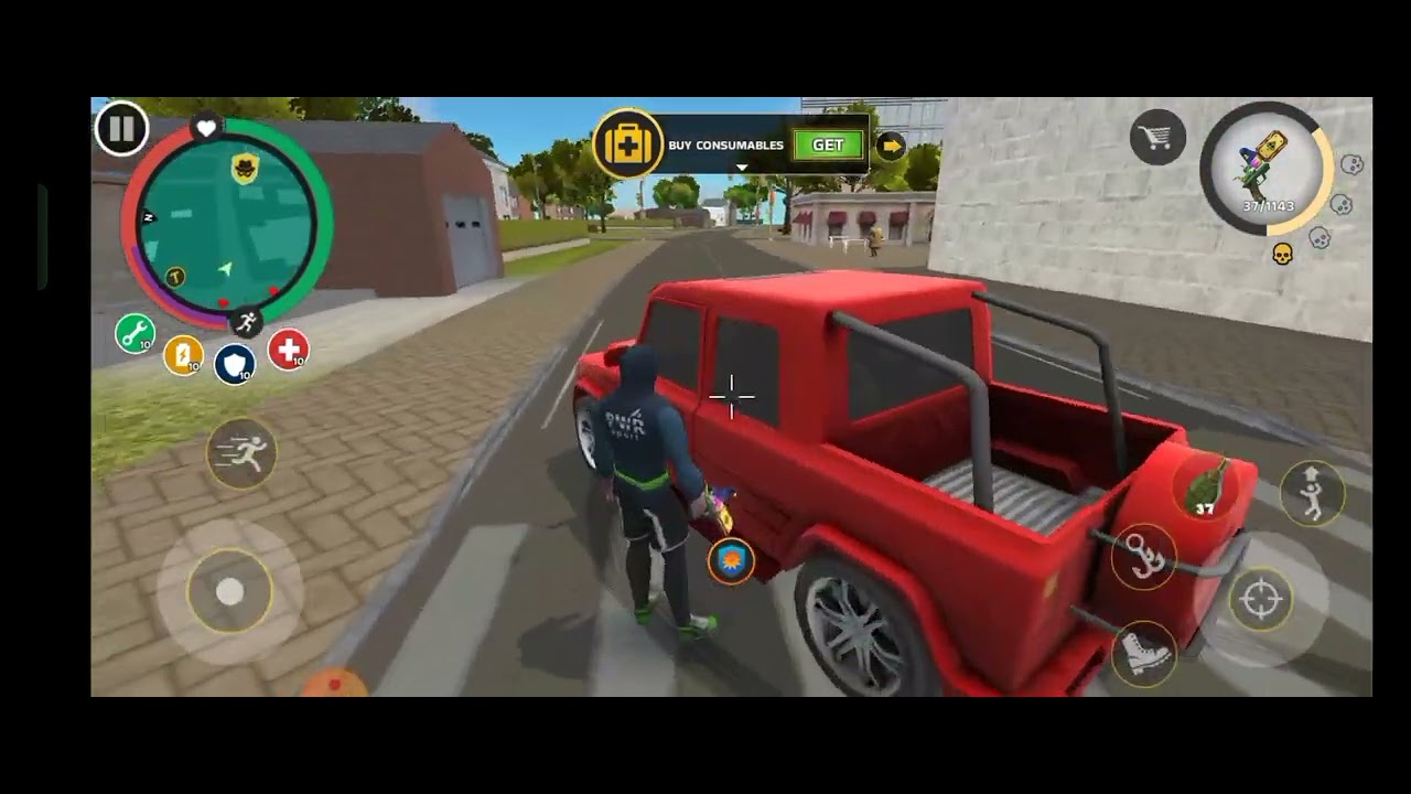 rope hero 2 the war on port part 1 YouTube