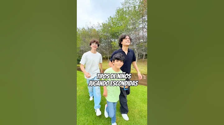 TIPOS DE NIÑOS JUGANDO A LAS ESCONDIDAS 🫣
