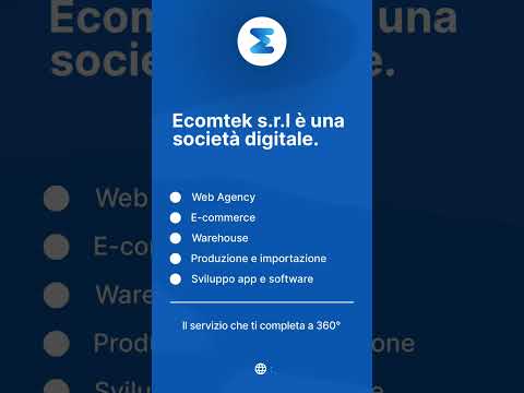 Ecomtek s.r.l - Società digitale - YouTube