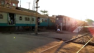 قطار بنها منوف من قرية سبك الضحاك محافظة المنوفية