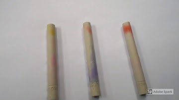 Chalk chromatography 1