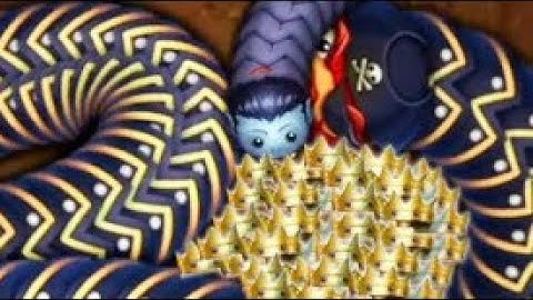 Rắn săn mồi 2021- Game con giun đất chuyên đi săn ăn-Little Big Snake.io #31