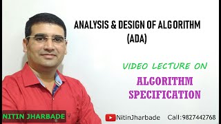 Algorithm Specification Profile