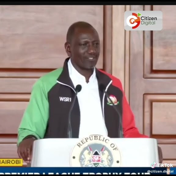president Ruto: Arsenal is back we sympathize with Manchester united ...