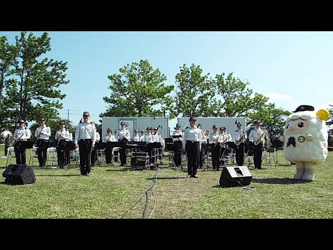 行進曲「木陰の散歩道」- 第11音楽隊・北部方面音楽隊 合同演奏 - 第11旅団創立15周年・真駒内駐屯地開庁69周年記念行事