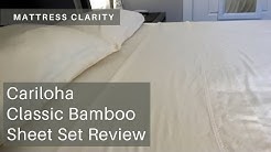 Cariloha Classic Bamboo Sheets Review - Softest sheets on the planet?