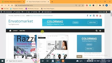 how to download Razzi wordpress theme nulled free