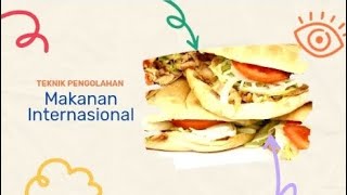 Materi PKWU Kelas XI || Teknik Pengolahan Makanan Internasional