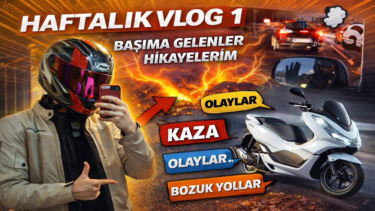 HAFTALIK VLOG 1 | Olaylar, Başıma Gelenler, Karma Kesitler..