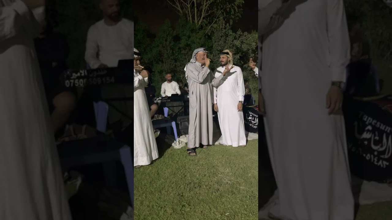 الفنان ابو جولان و العازف خلدون الامير شايب عمره بل سبعين