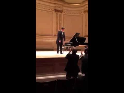 Сегодня после концерта. Нью-Йорк. Карнеги Холл.Today after concert. New York. Carnegie Hall.