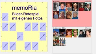 memoRia: Bilder-Ratespiel mit eigenen Bildern (wie Memory) screenshot 2