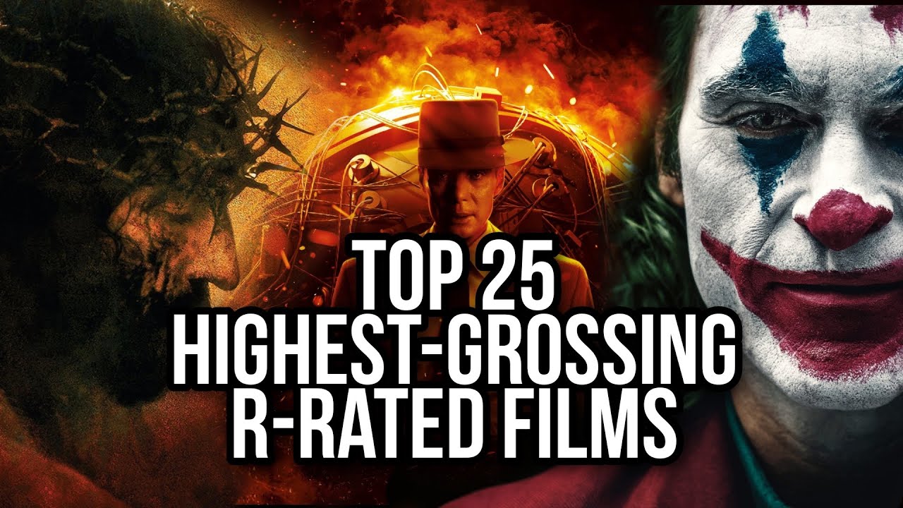 Top 25 Highest-grossing R-rated films #Rrated #TopFilms #BoxOfficeHits ...
