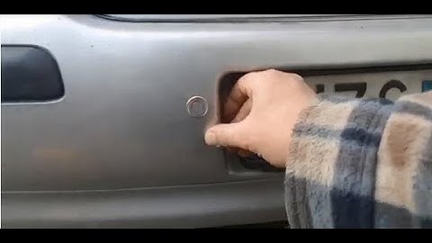 Parking Sensor easy install part1
