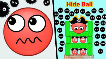 🌈 Hide Ball (draw to smash) 🆚 thief puzzle / 2048 gameplay new update