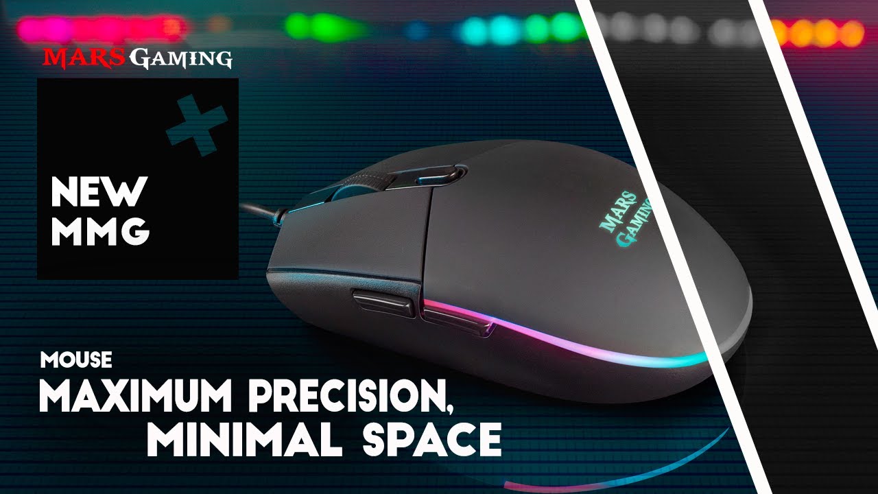 Souris Gaming Mars Gaming MMG Blanco