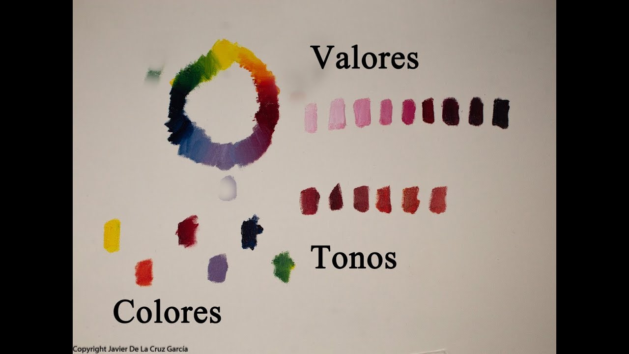 Diferencia entre color, tono y valor - YouTube