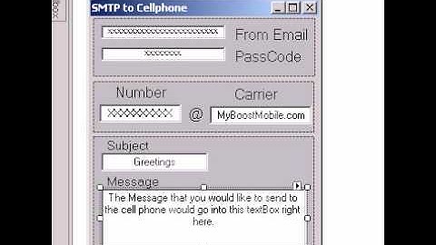 VB.NET - How To Send Messages to a Cellphone - Remake Tutorial - Roylyn Andrews