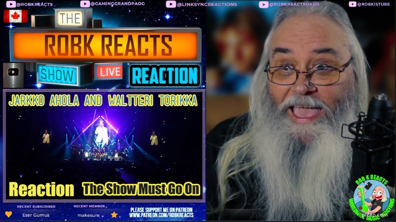 Jarkko Ahola & Waltteri Torikka Reaction - "The Show Must Go On ...