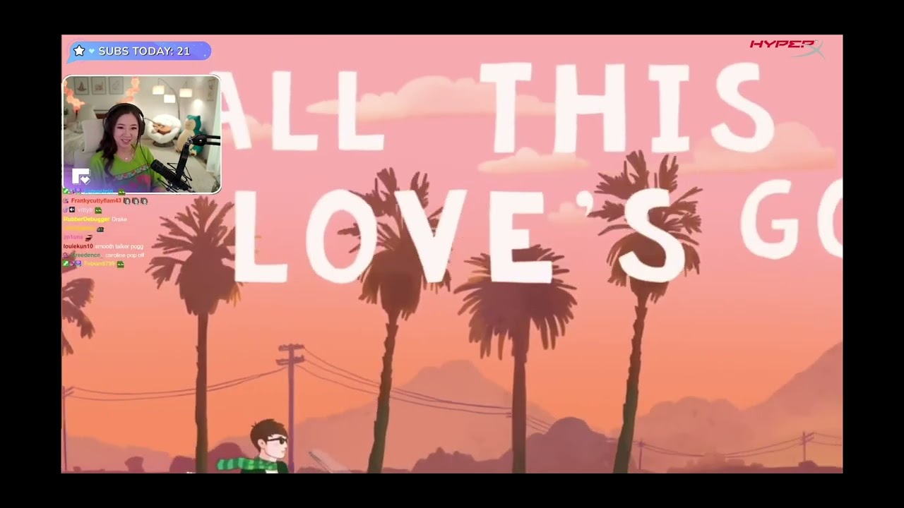 Fuslie reacts to Sykkuno's song after going on a 3 minute tangent about Tom Cruise