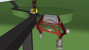 Hauser Bridge Replacement - Construction Sequence - 4D Modeling