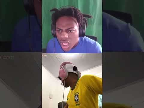 ishowspeed meets neymar on omegle #ishowspeed #omegle