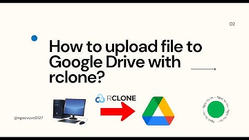 Rclone Tutorial #2 - Upload files to Google Drive.
