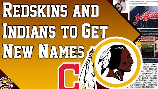 Washington Redskins and Cleveland Indians Might Finally be Getting New Names