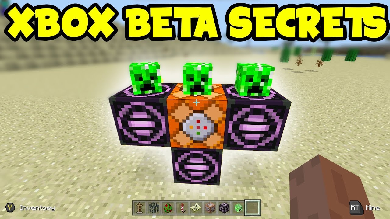 Minecraft 1.2 Xbox BETA SECRETS !!! Better Together