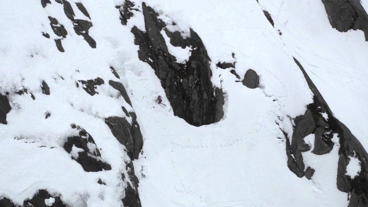 Marie Sundheim: 9th alpine women, Stavanger Freeride 2014 - YouTube