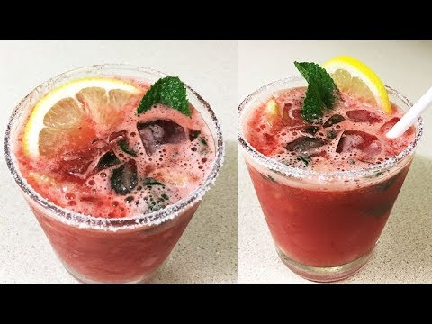 watermelon-mojito-recipe-|-summer-mocktail-drinks-|-watermelon-drink