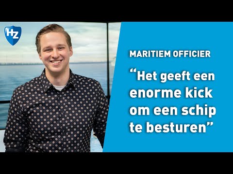 Maritiem Officier: Muirgen over zijn passie voor de zeevaart | HZ University of Applied Sciences