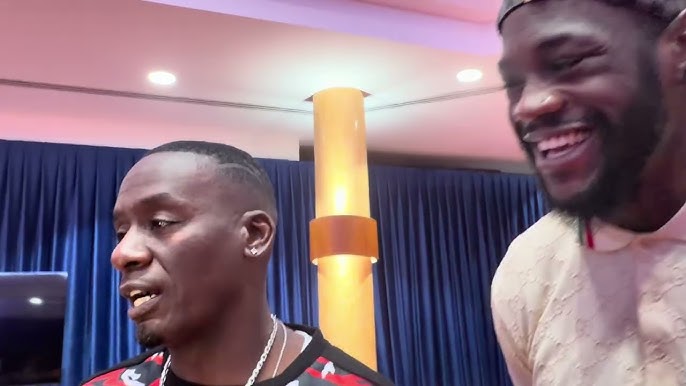 Deontay Wilder reaction to the huge Knockout