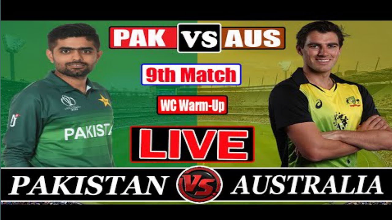 pakistan australia cricket match live