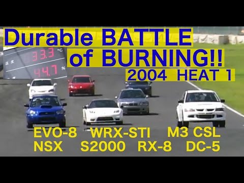 ベストモータリング　2004 Scorching hot endurance battle in Tsukuba HEAT 1 [Best