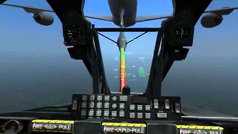 DCS A-10C Aerial refueling: semi success